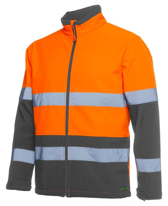 JB's Mens Hi Vis Water Resistant Softshell Jacket