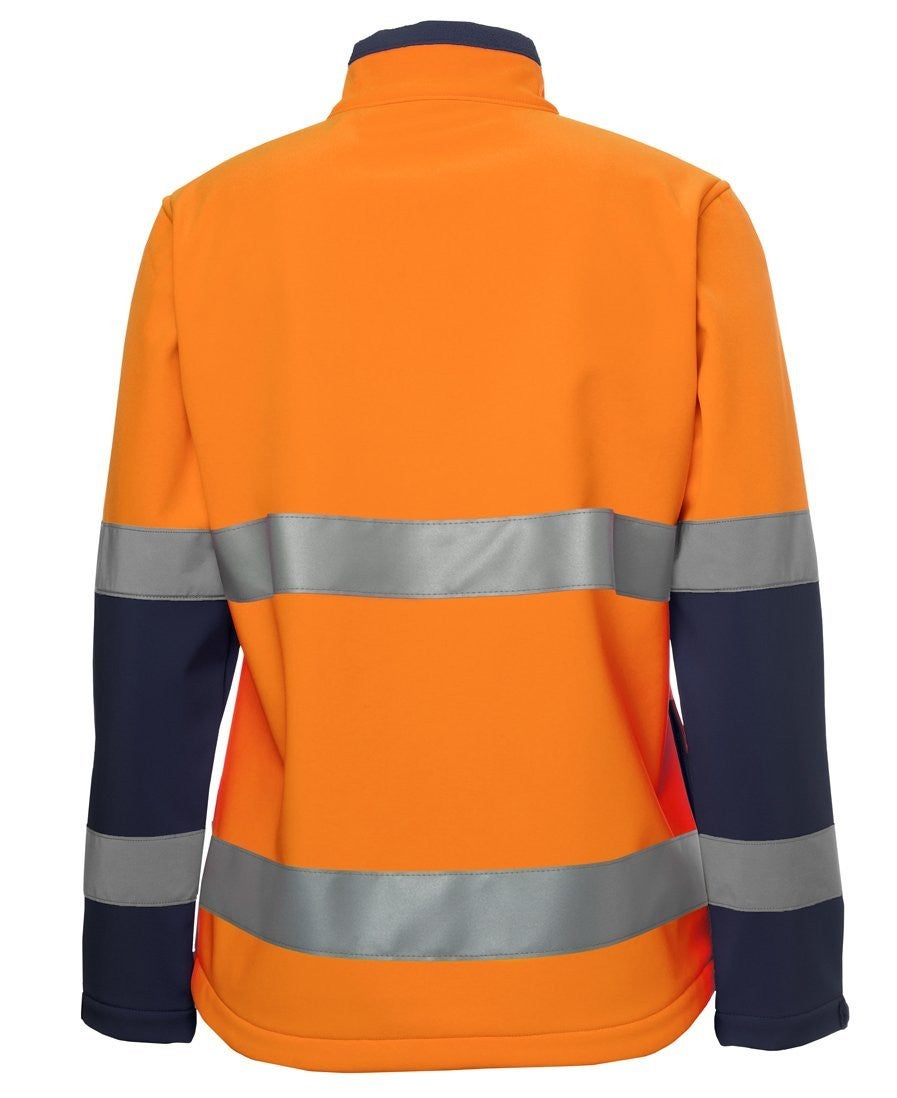 JB's Ladies Hi Vis Water Resistant Softshell Jacket