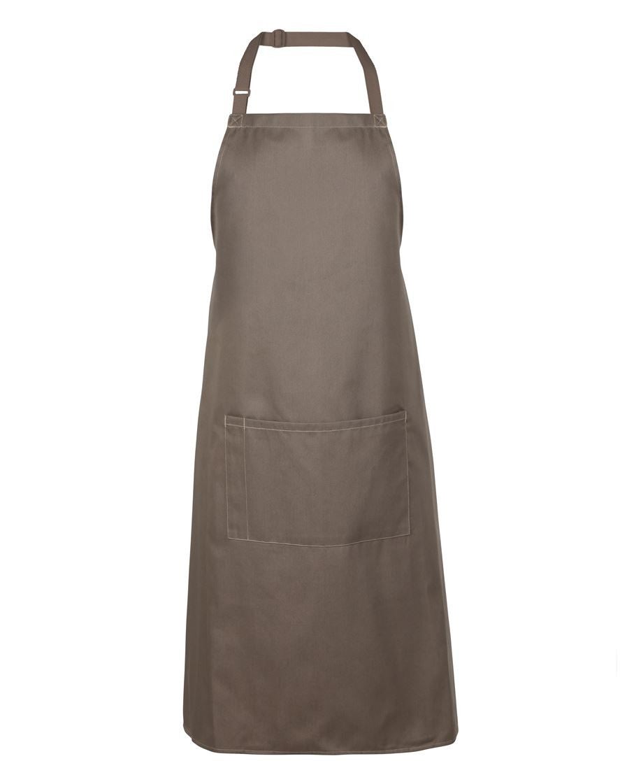 Bib Apron With Pocket