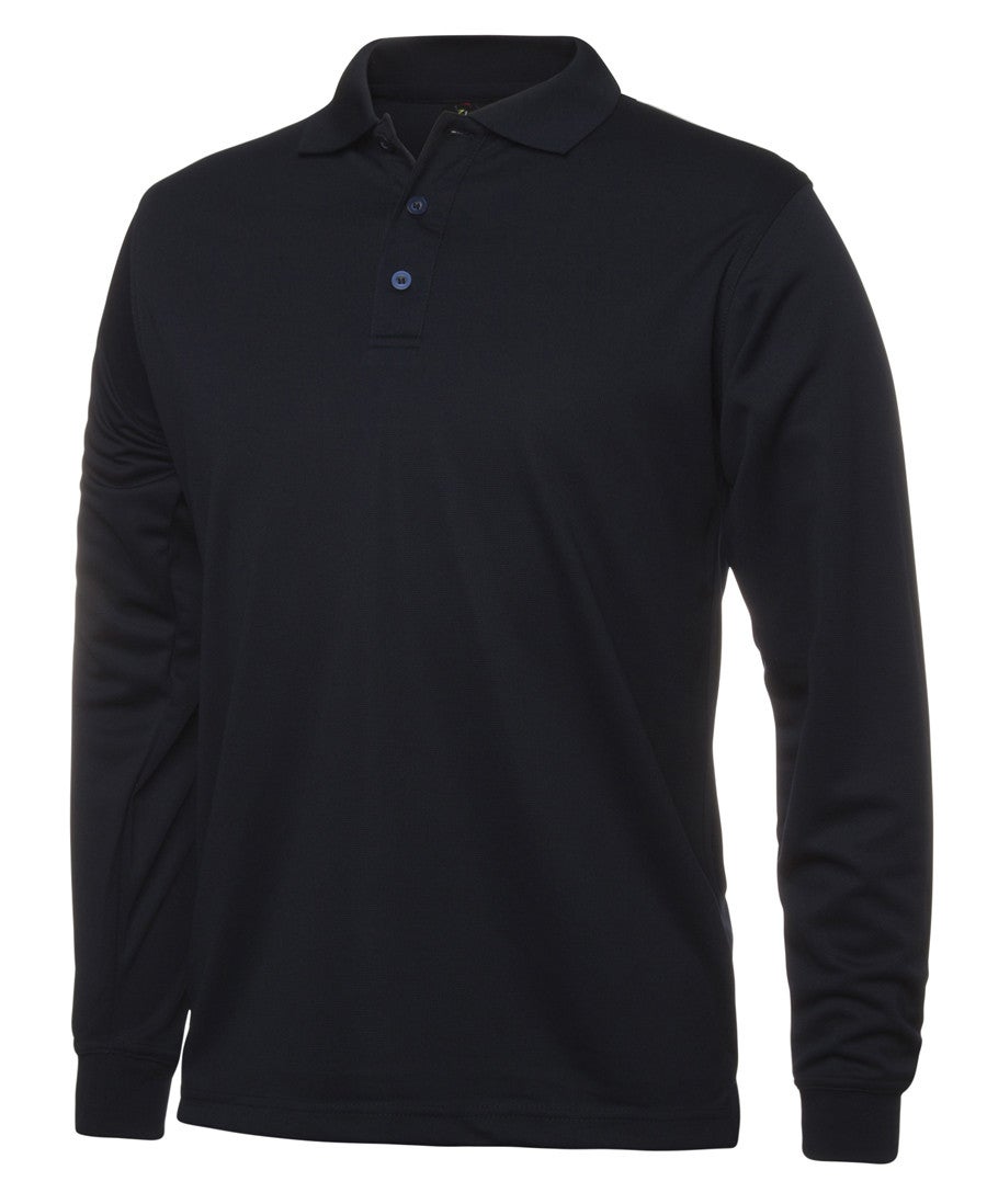 Long Sleeve Poly Polo