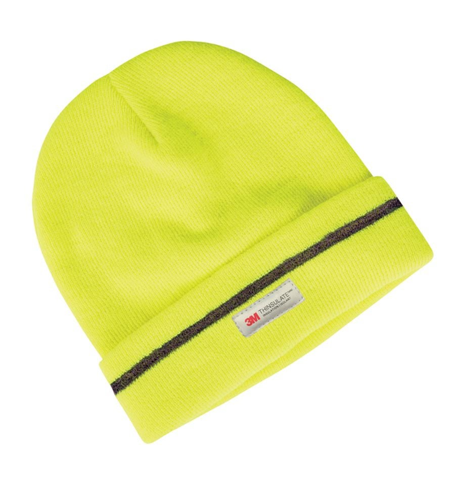 FLUORO REFLECTIVE BEANIE