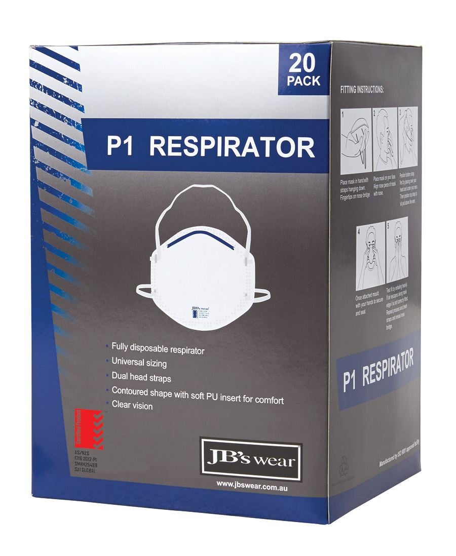 P1 RESPIRATOR (20PC)