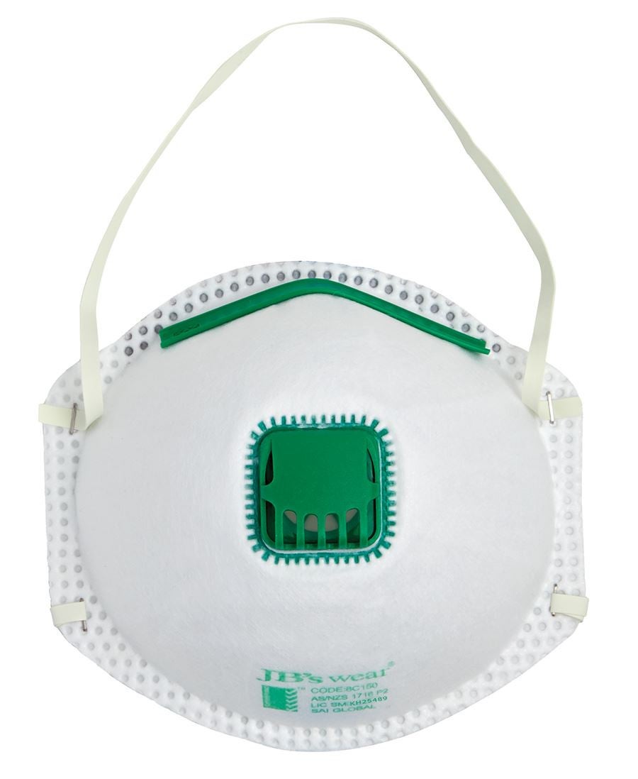 P2 RESPIRATOR WITH VALVE (12PC)