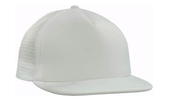 Trucker Mesh Cap With Flat Peak