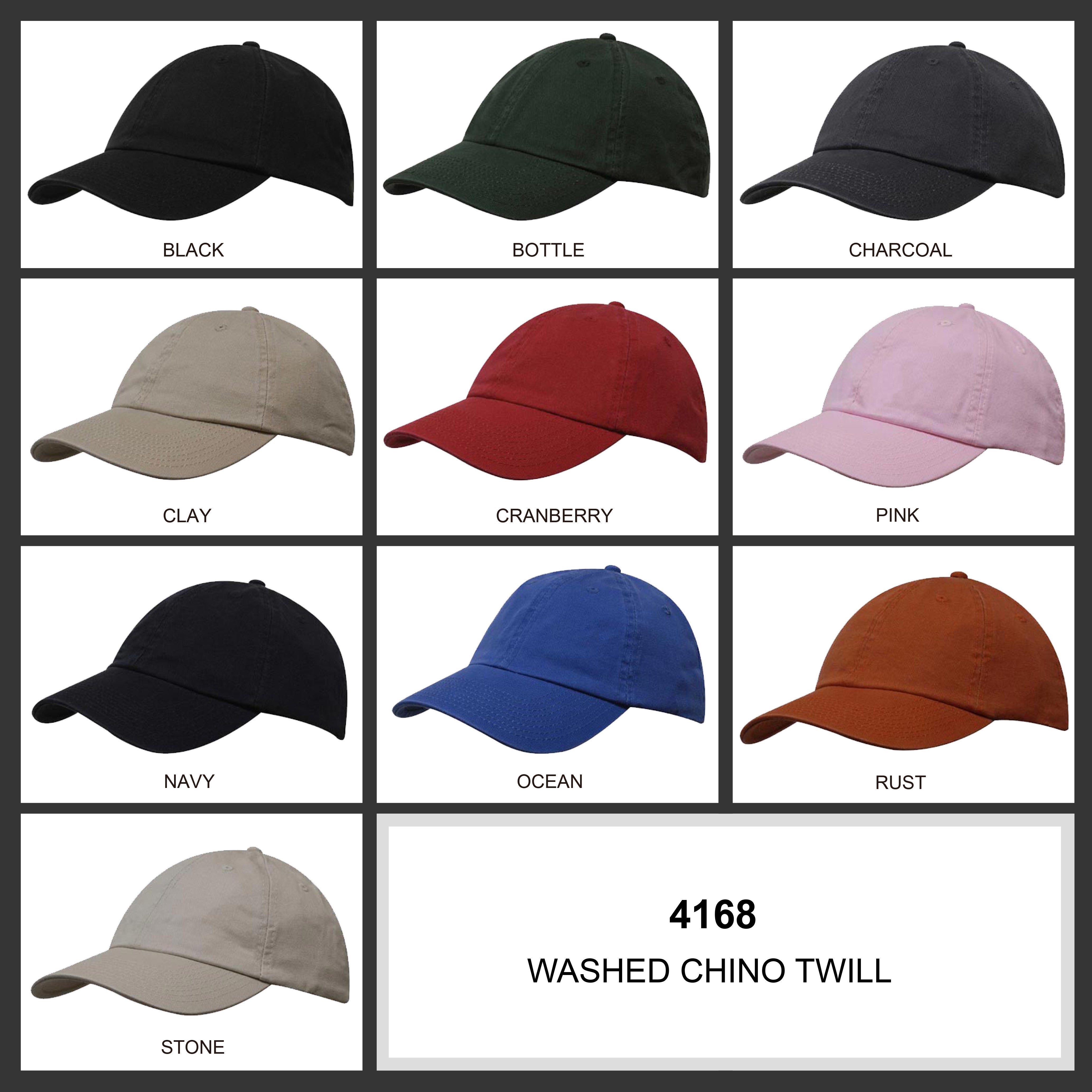 Washed Chino Twill Cap