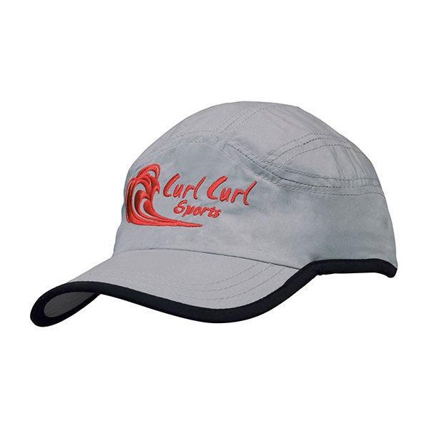 Microfibre Sports Cap With Trim