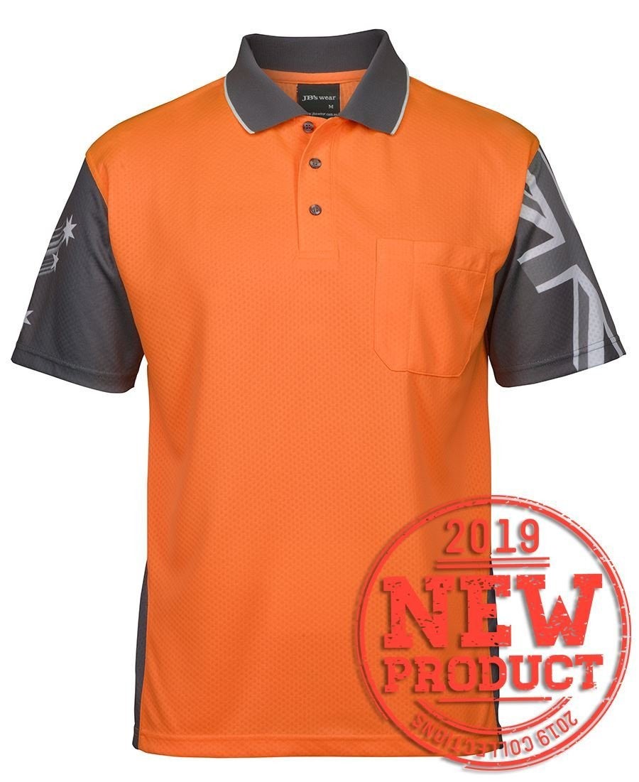 JB's Hi Vis Southern Cross s/s Polo