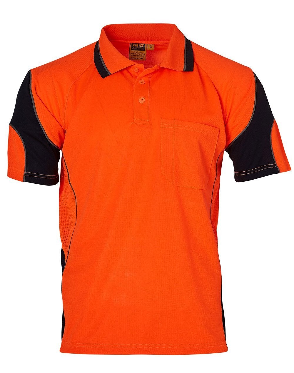 Aliance Unisex Hi Vis Polo