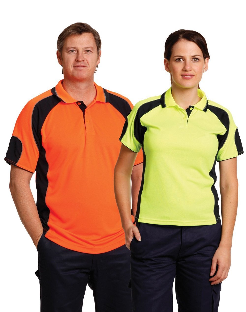 SW61 Unisex Hi Vis CoolDry Polo