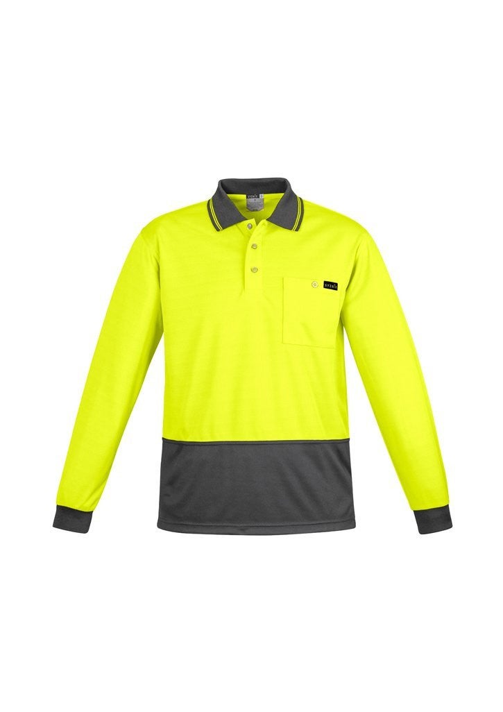 Syzmik Men's Comfort Back Hi Vis Polo