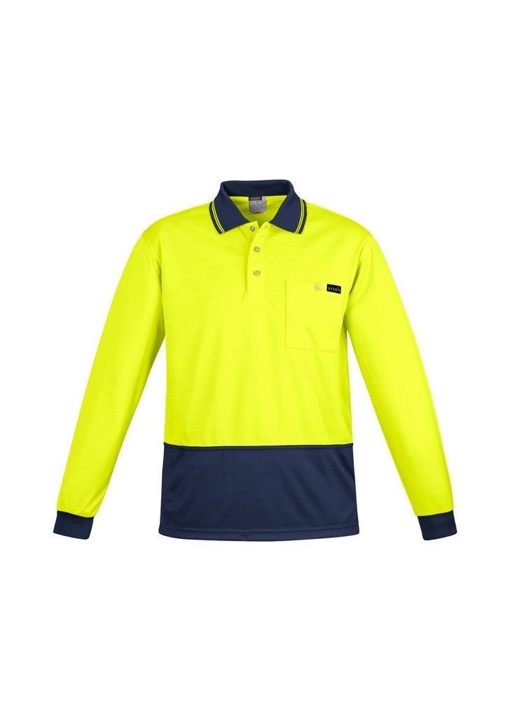 Syzmik Men's Comfort Back Hi Vis Polo