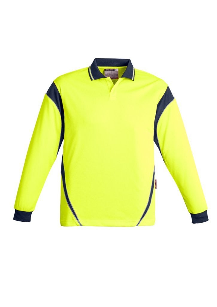 Men's Hi Vis Aztec Polo