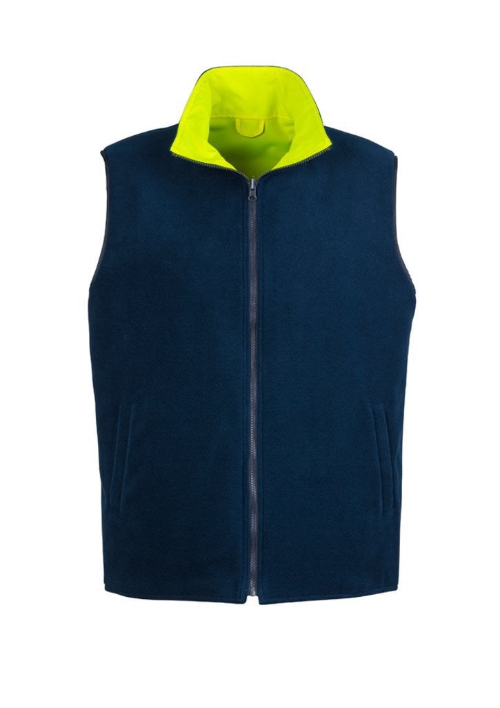 Hi Vis Lightweight Fleece Lined Vest