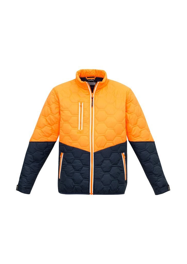 Unisex Hi Vis Puffer Jacket