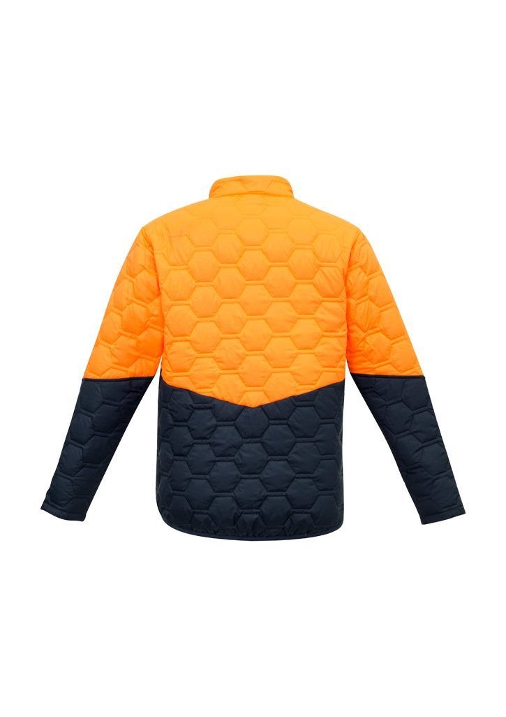 Unisex Hi Vis Puffer Jacket