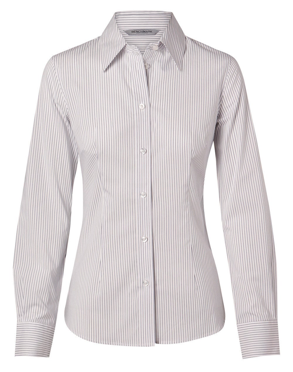 Ticking Strip Long Sleeve Shirt