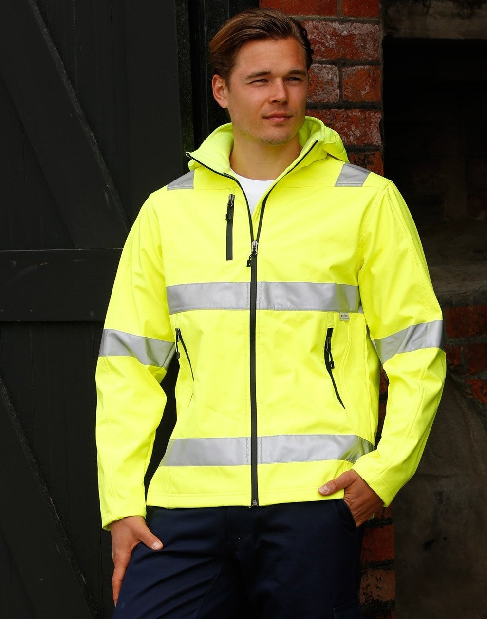 Hi Vis Unisex Safety Jacket