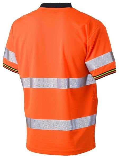 Taped Hi Vis Poly Mesh S/S T-Shirt