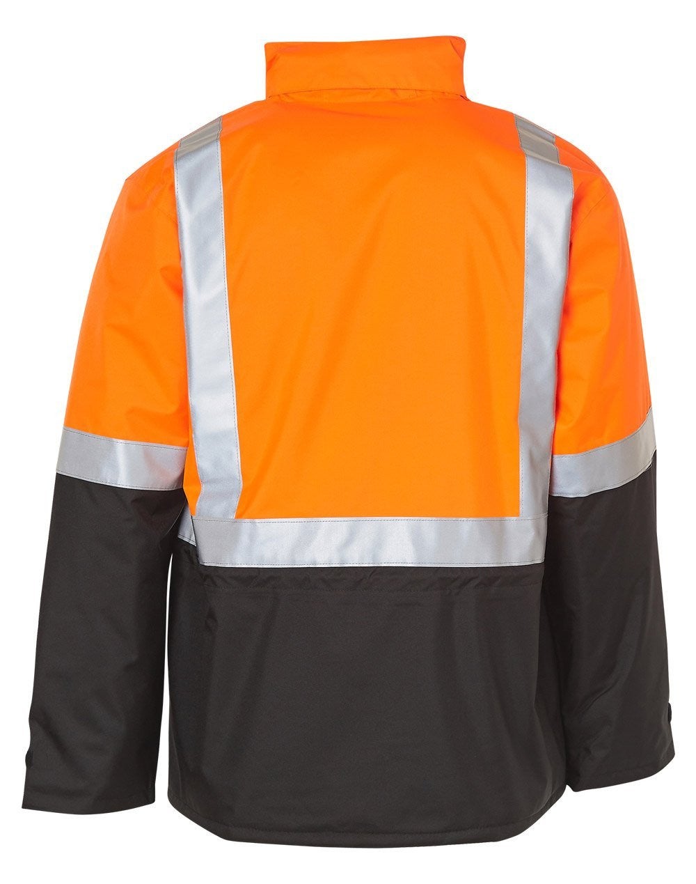 Hi Vis Rain Proof Jacket with Quilt Lining