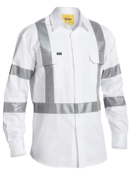 Taped White Drill Shirt