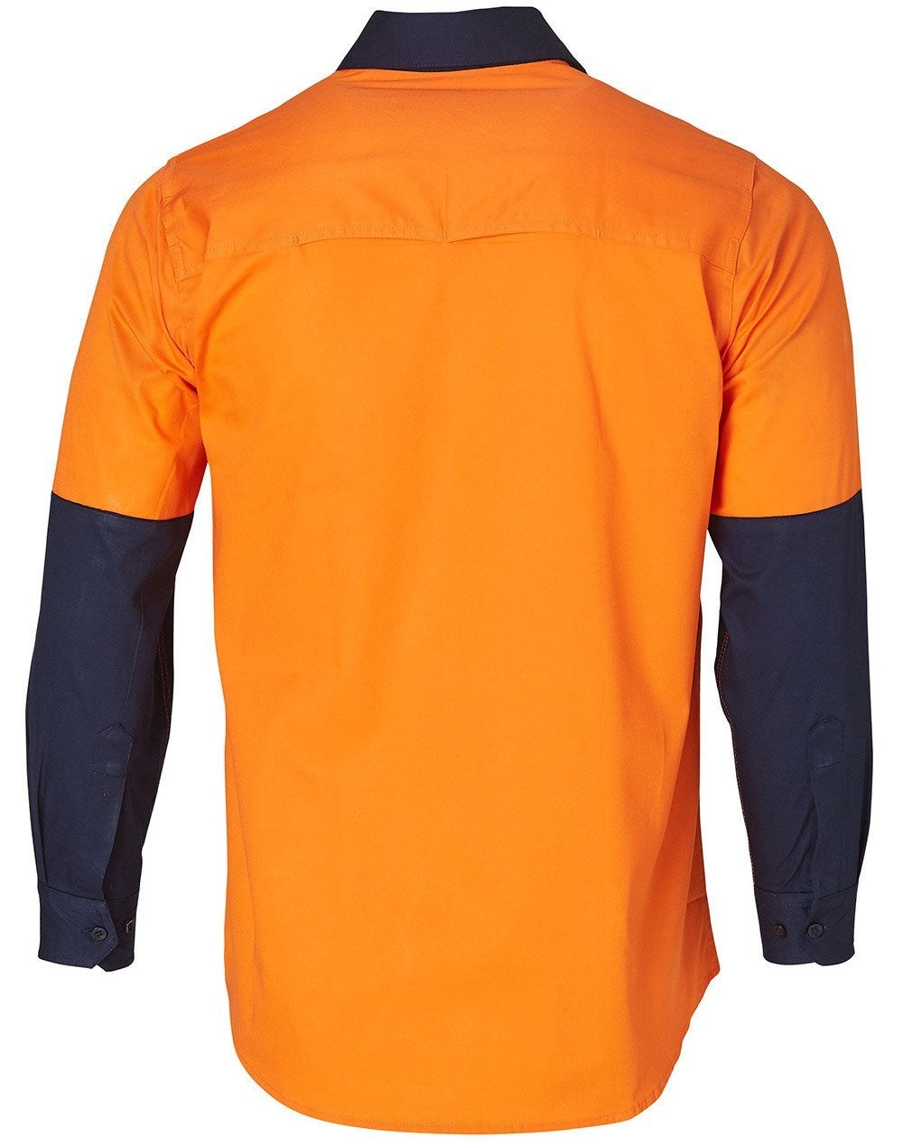 Hi Vis Cotton Twill Safety Shirt