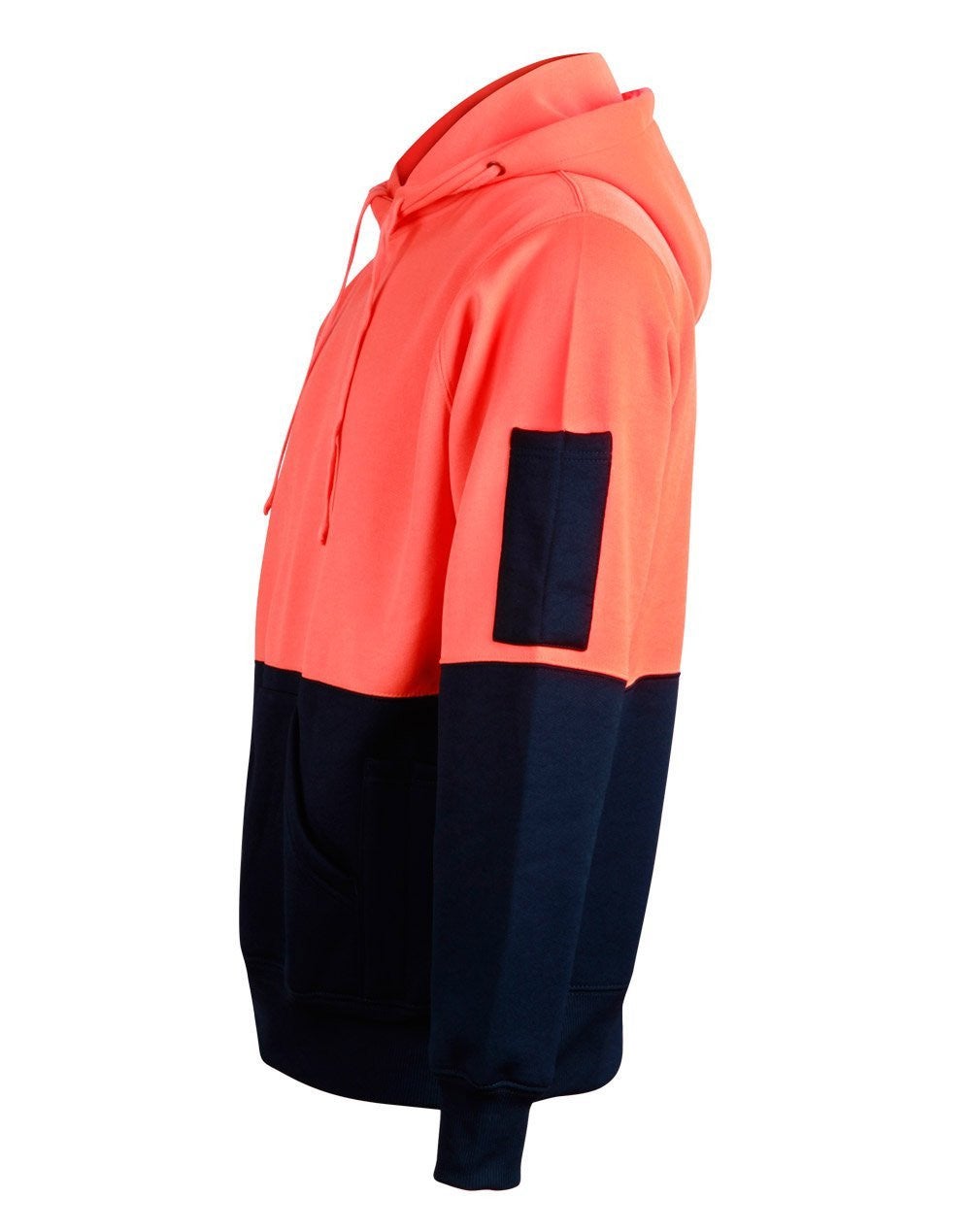 Unisex Hi Vis Pullover two tone hoodie