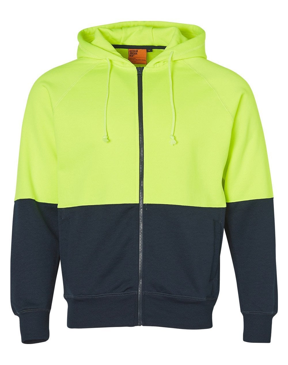 HI-VIS TWO TONE FLEECE HOODIE