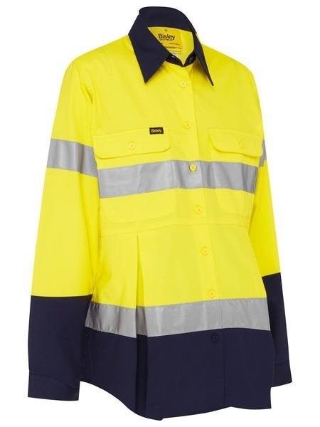 Hi Vis Maternity Drill Shirt