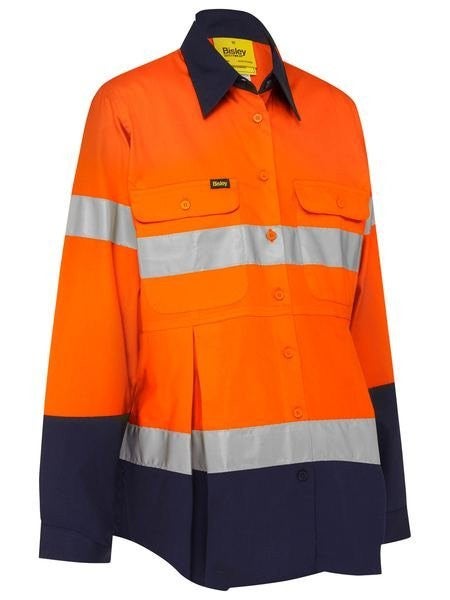 Hi Vis Maternity Drill Shirt