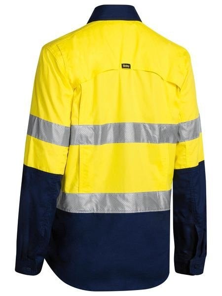 Womens Hi Vis 3M Taped Ripstop Shirt