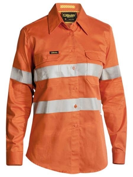 Womens Hi Vis Industrial Cool Vent Shirt