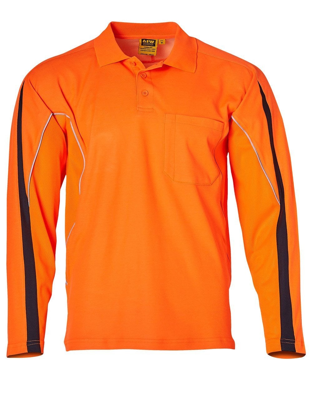 Legend L/S Hi Vis Polo