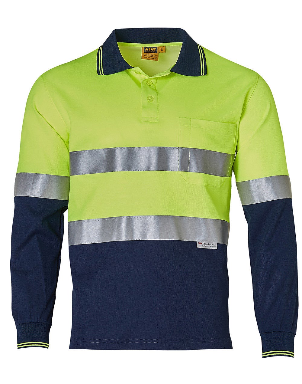 Long Sleeve Safety Polo