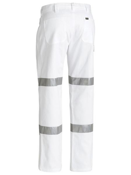 TAPED COTTON DRILL WHITE WORK PANT