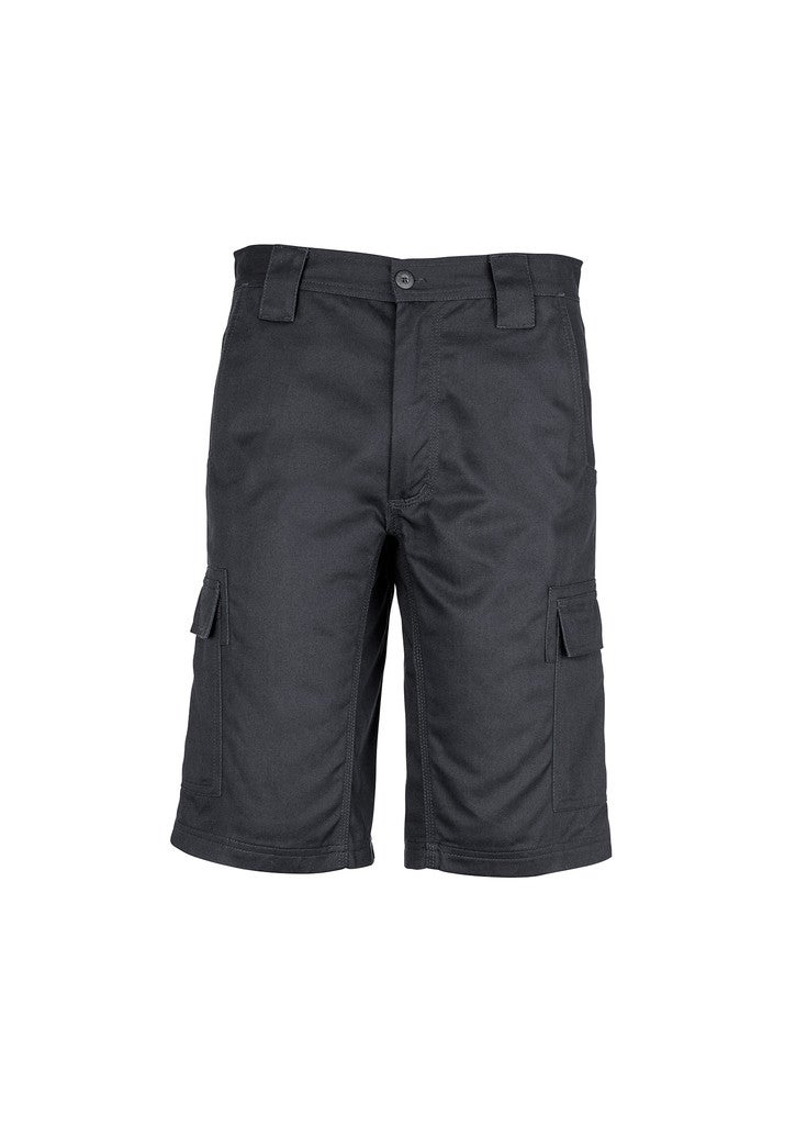 MENS DRILL CARGO SHORT