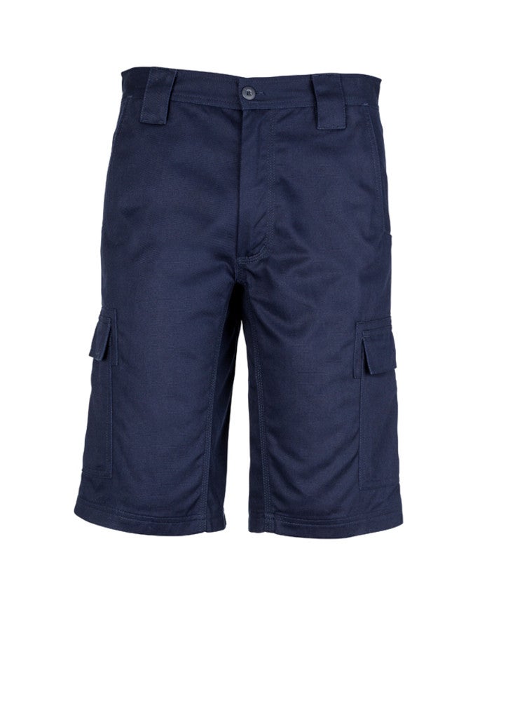 MENS DRILL CARGO SHORT