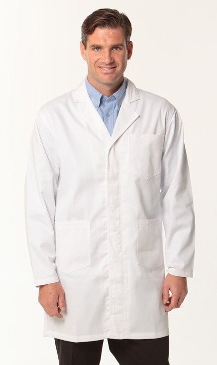 Unisex Long Sleeve Lab Coat