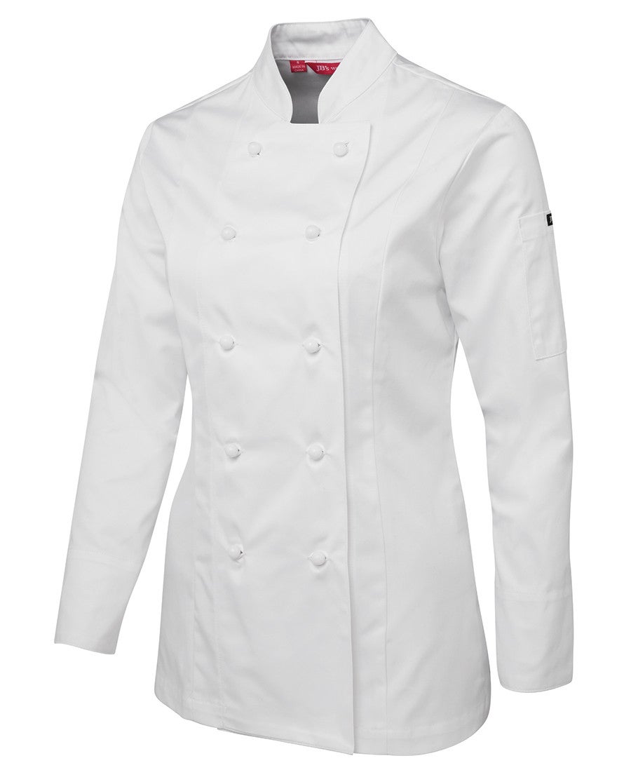 Ladies L/S Chef's Jacket