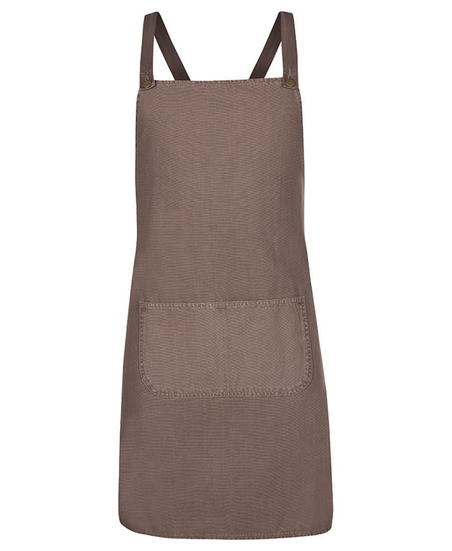 CROSS BACK CANVAS APRON (WITHOUT STRAPS)