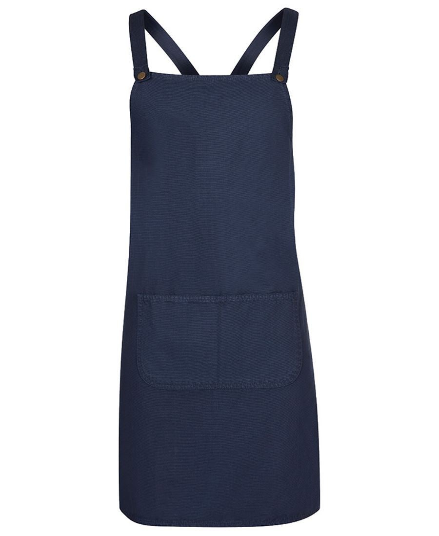 CROSS BACK CANVAS APRON (WITHOUT STRAPS)