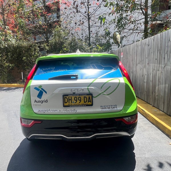 Ausgrid Car wrapping at Signarama Burwood