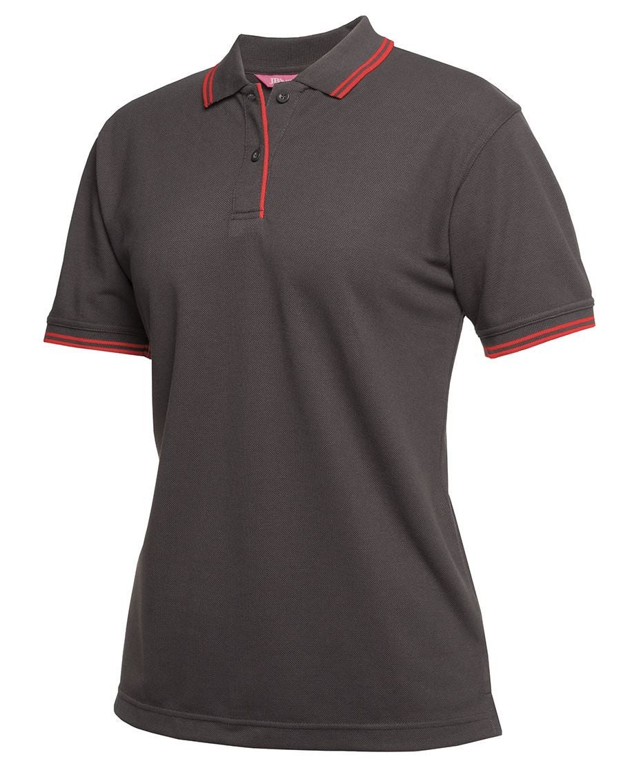 Ladies Contrast Polo