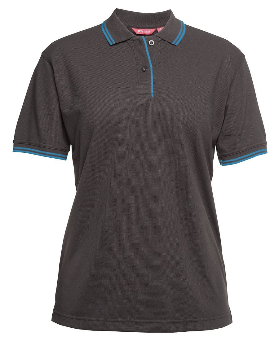 Ladies Contrast Polo