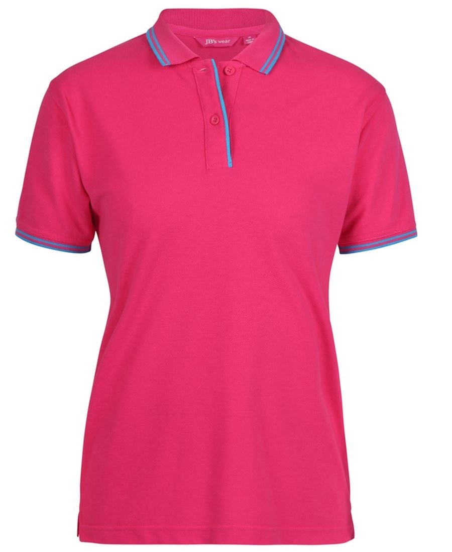 Ladies Contrast Polo