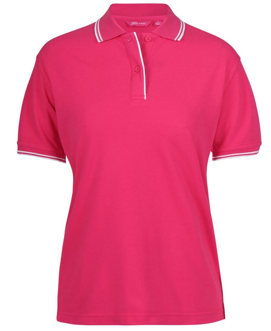 Ladies Contrast Polo