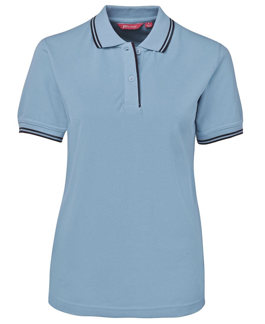 Ladies Contrast Polo