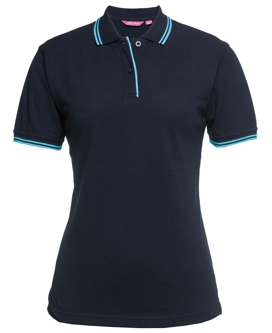 Ladies Contrast Polo