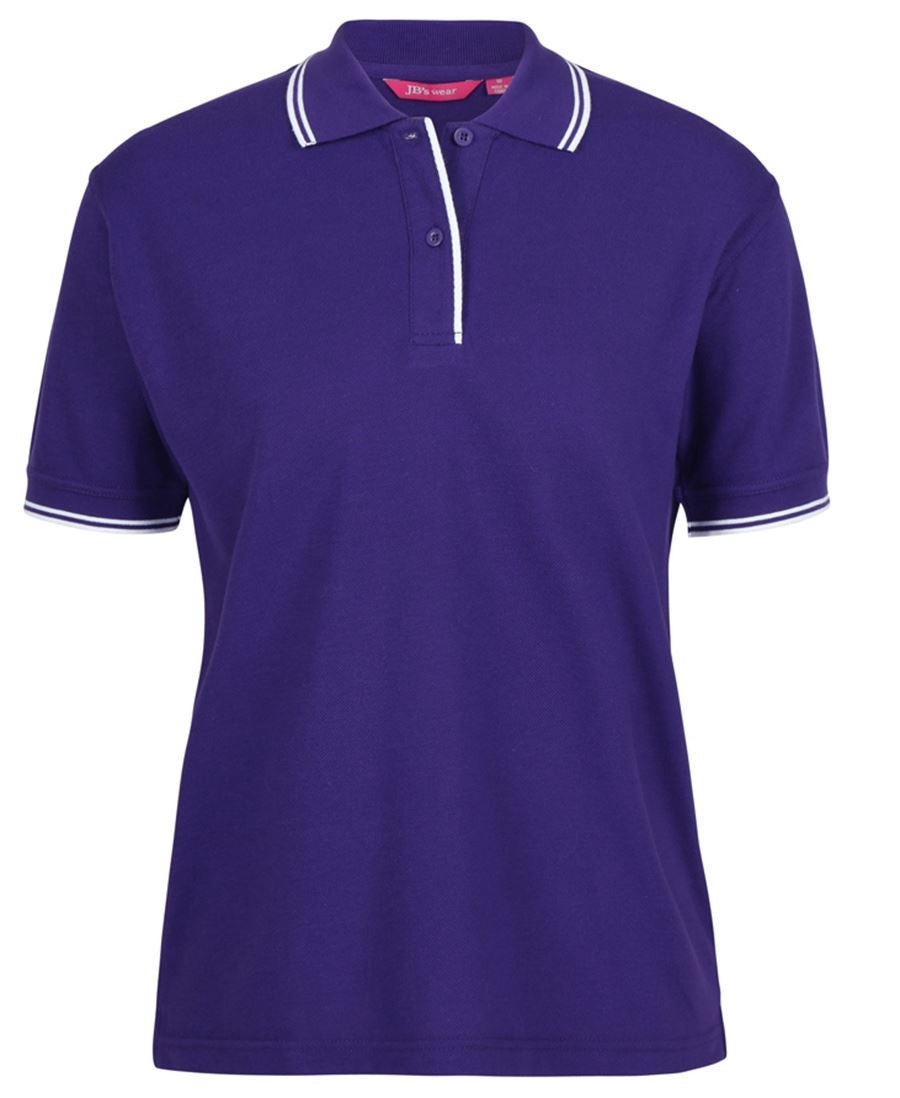 Ladies Contrast Polo