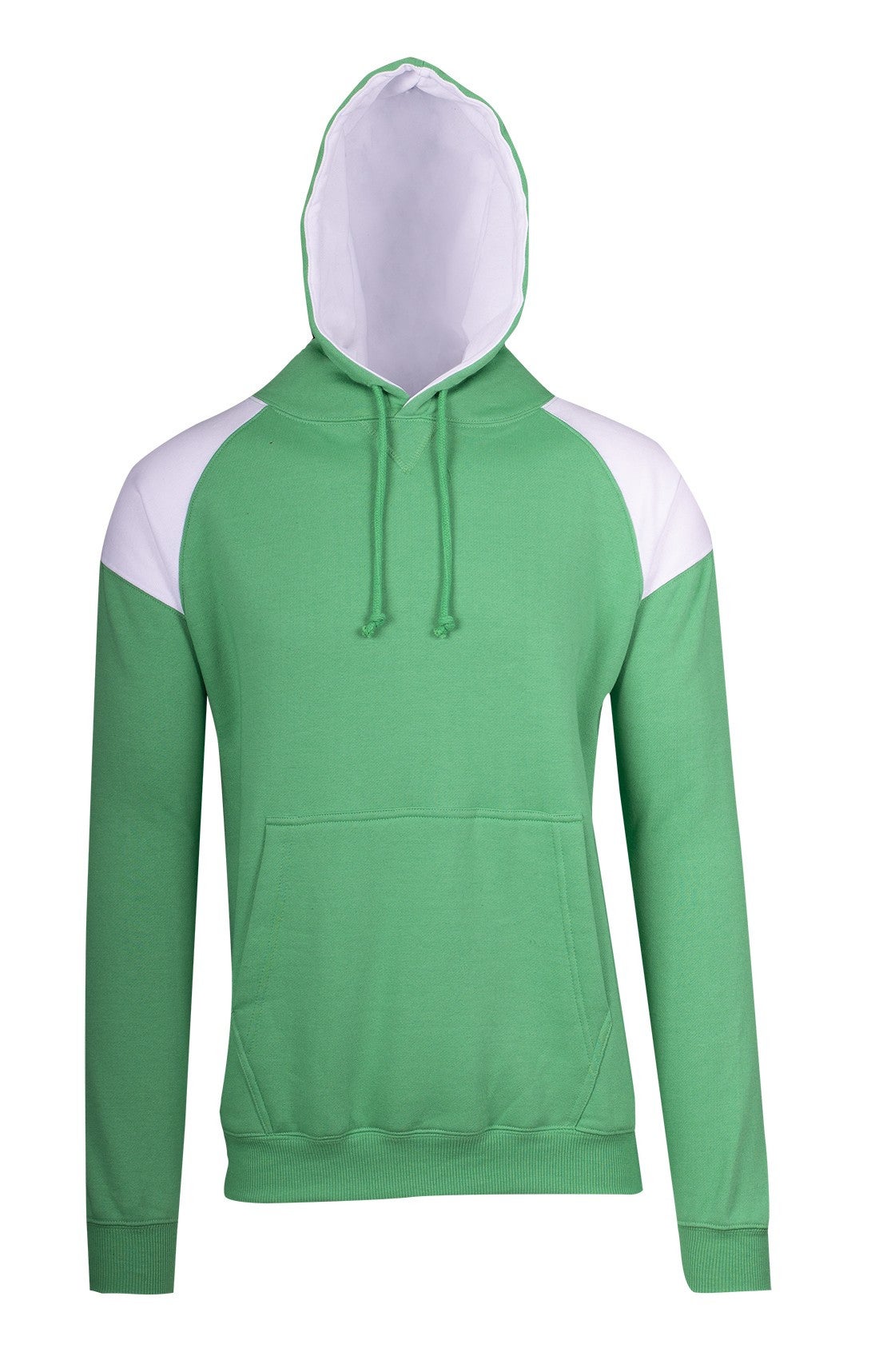 Mens Shoulder Contrast Panel Hoodie