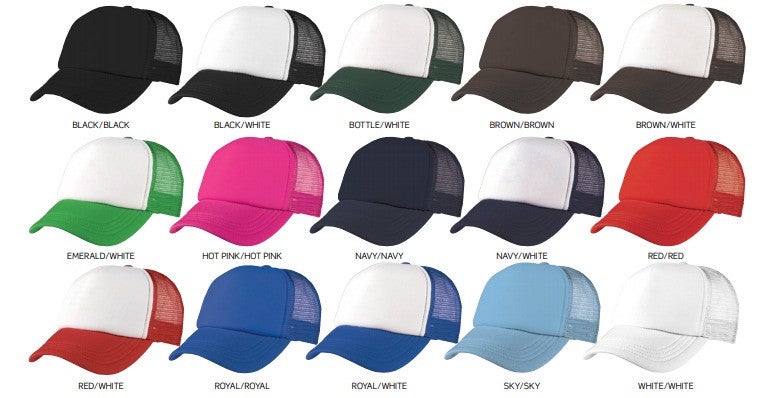 Foam Mesh Trucker Cap